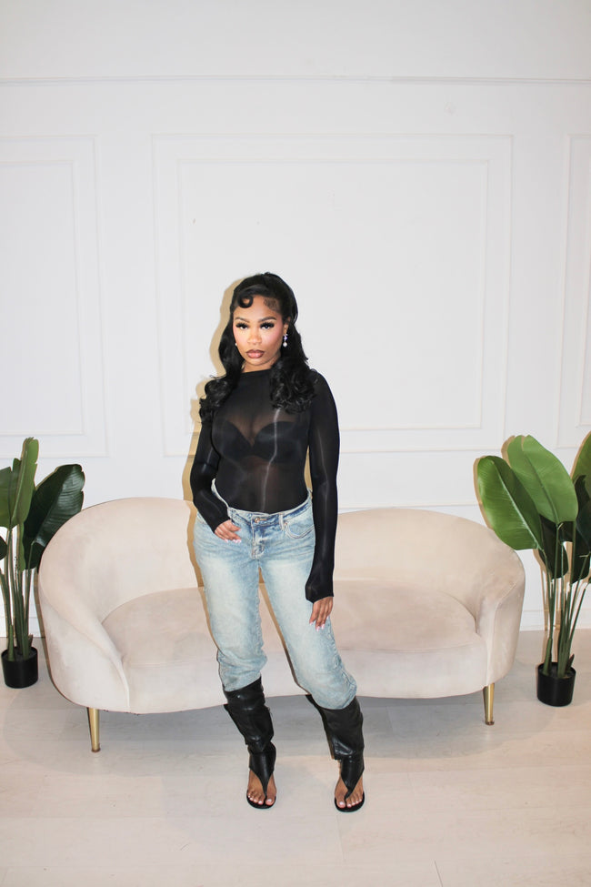 Liquid Bodysuit Top Hover Image