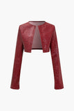 Cherry Bomb Crop Jacket