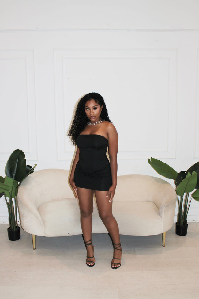 Bodycon Basic Tube Dress Main Image