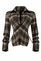 Plaid Top