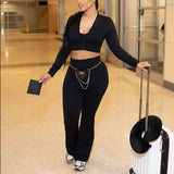 Flewed Out Two Piece Set