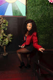 Cherry Bomb Crop Jacket