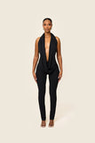 Gia draped two piece set